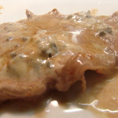 Puzzone: scaloppina al Gorgonzola piccante - Salvo Nicastro Chef