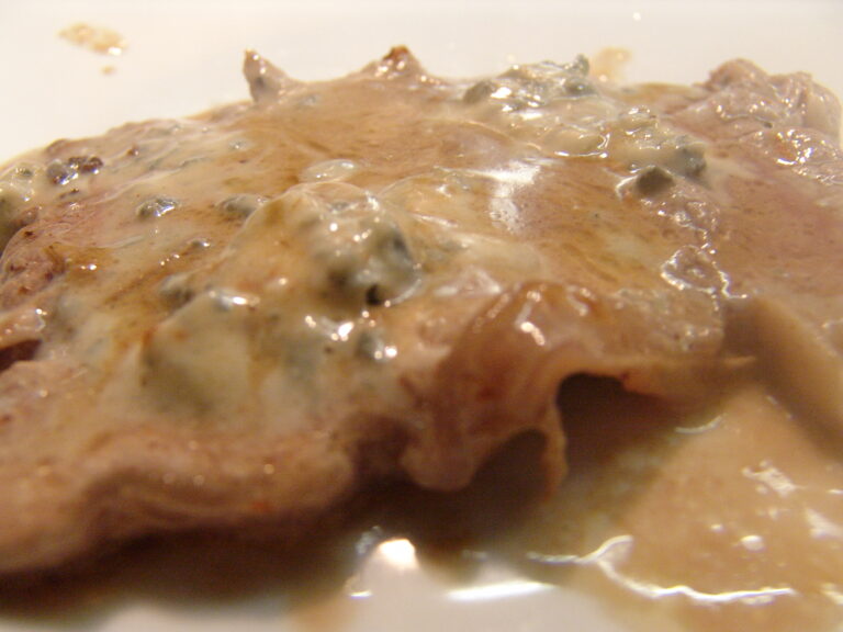 Puzzone: scaloppina al Gorgonzola piccante - Salvo Nicastro Chef
