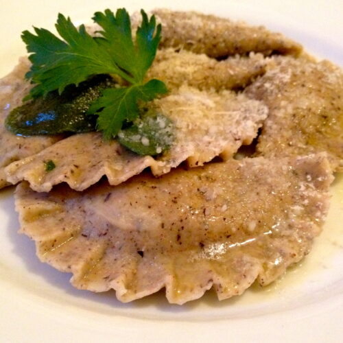Ravioli di grano saraceno al-kharshûf. - Salvo Nicastro Chef