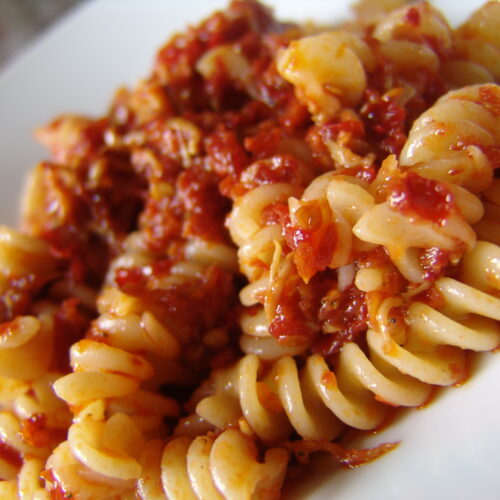 Horcynus Orca: Fusilli piccanti di Perla Marina - Salvo Nicastro Chef
