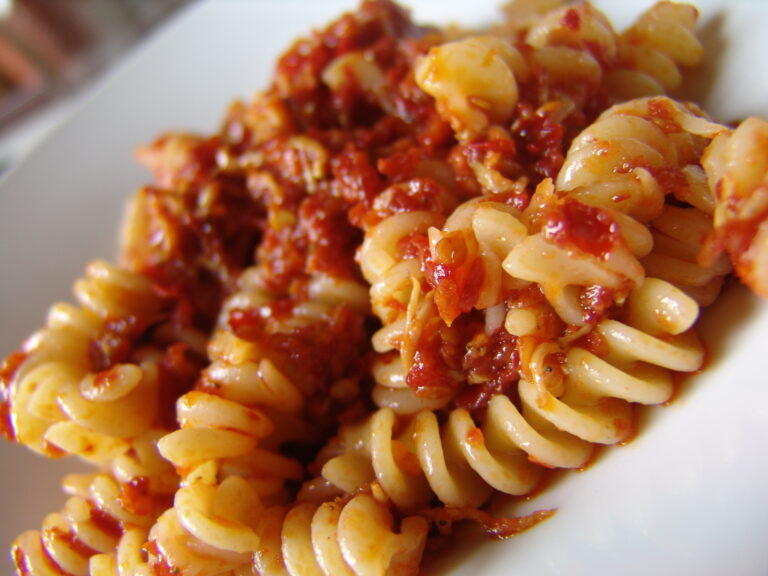 Horcynus Orca: Fusilli piccanti di Perla Marina - Salvo Nicastro Chef