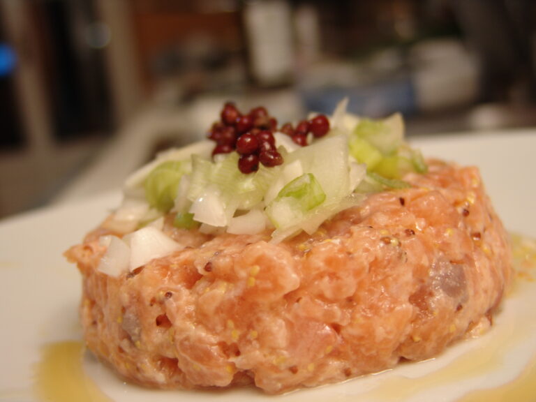 Lelli Kelly: Tartare di Salmone - Salvo Nicastro Chef