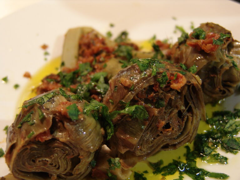 Ballarò milanese: Carciofi in umido - Salvo Nicastro Chef