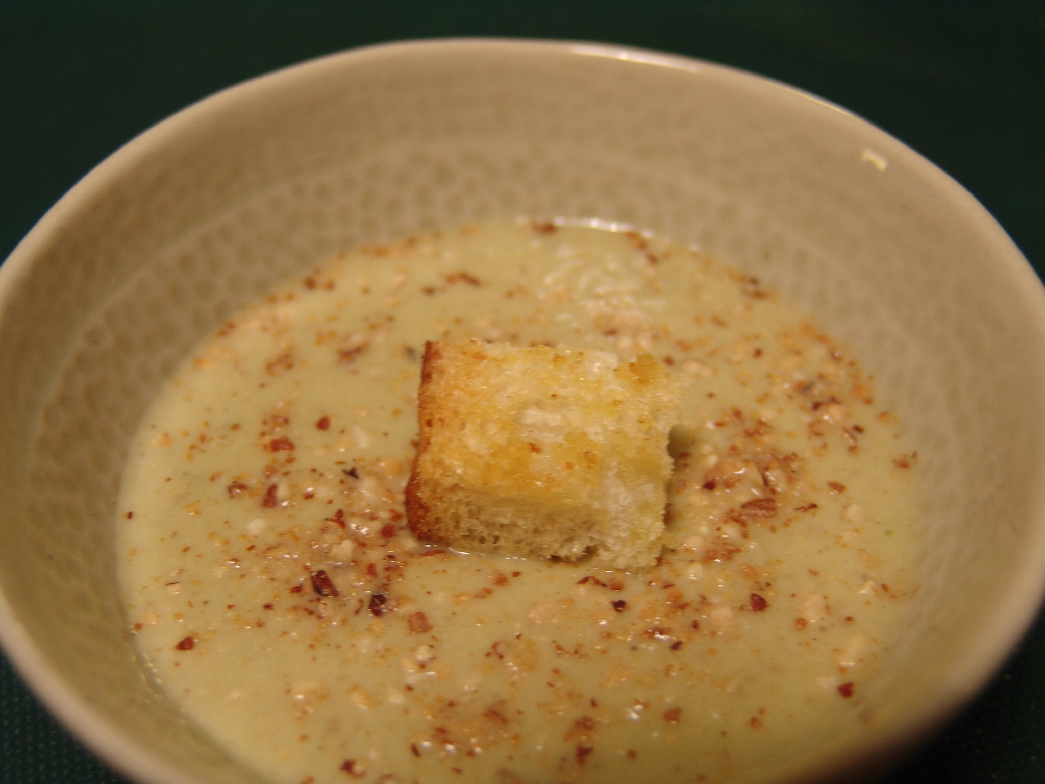 Zuppa di Mandorle al Cardamomo - Salvo Nicastro Chef