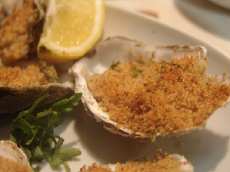 Ostriche gratinate allo Zenzero - Salvo Nicastro Chef
