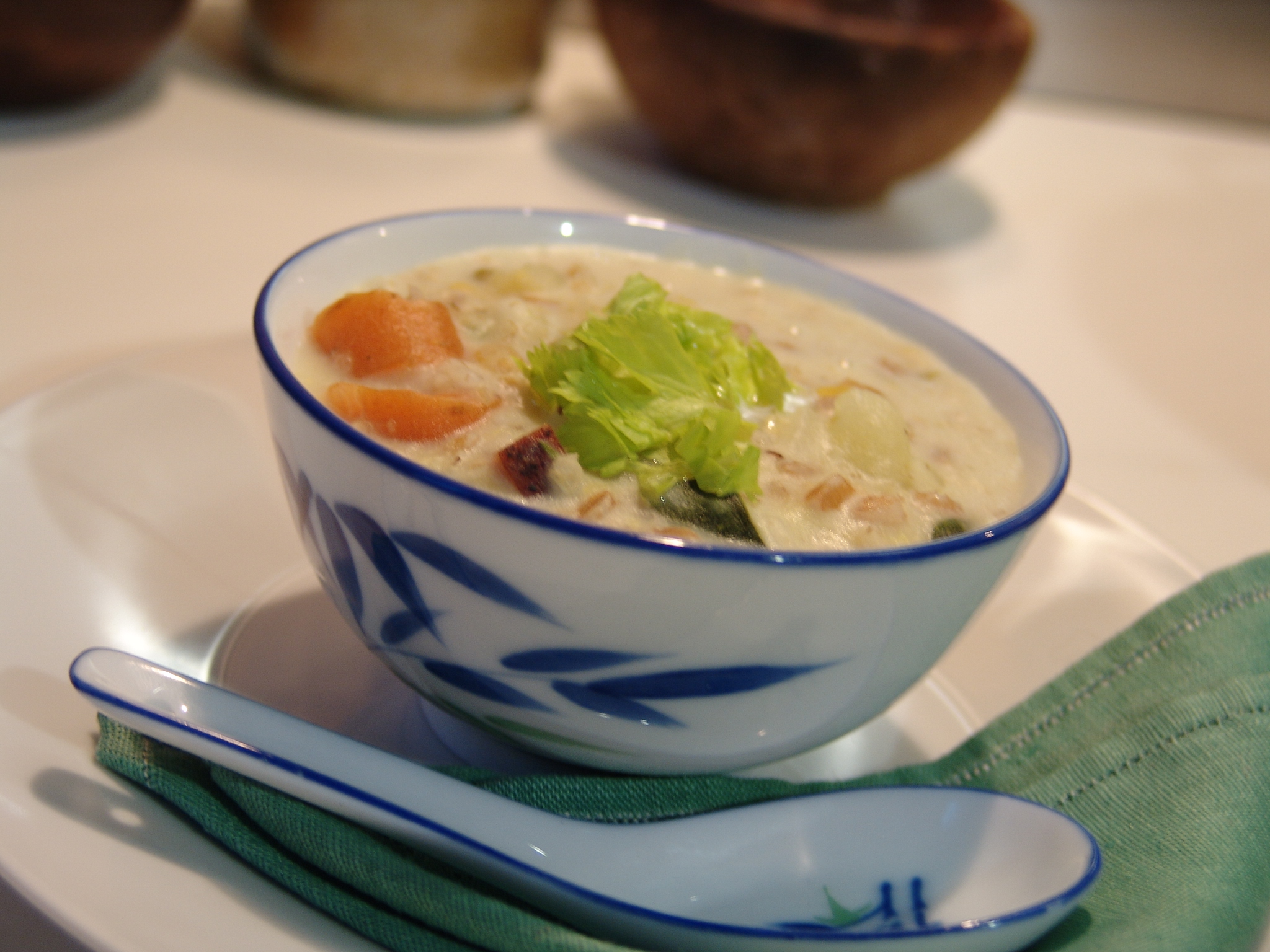 Minestra d’Orzo perlato al latte di Soia - Salvo Nicastro Chef