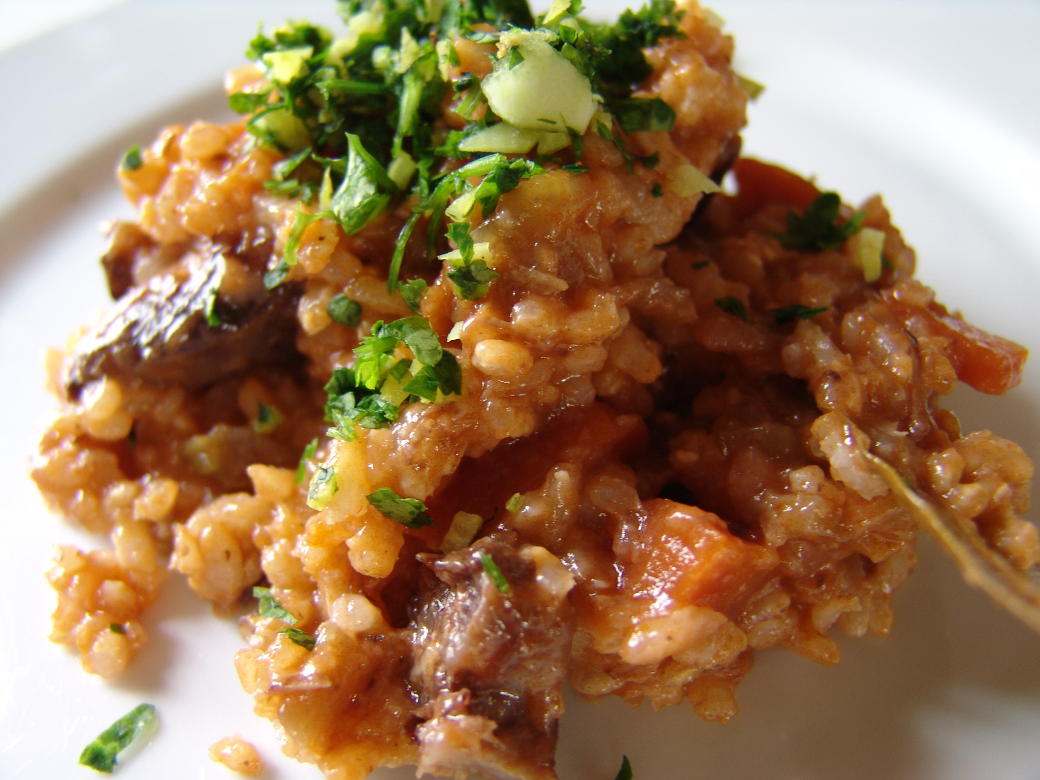 Risotto all’ossobuco - Salvo Nicastro Chef