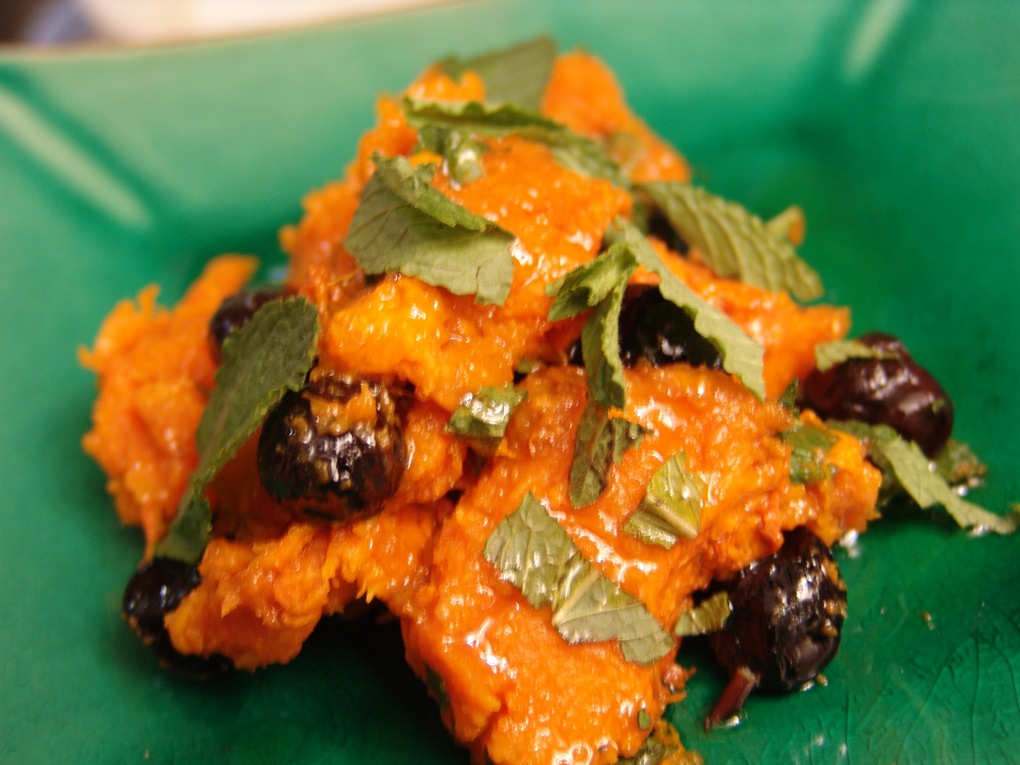 Zucca gialla all’umeboshi e menta - Salvo Nicastro Chef