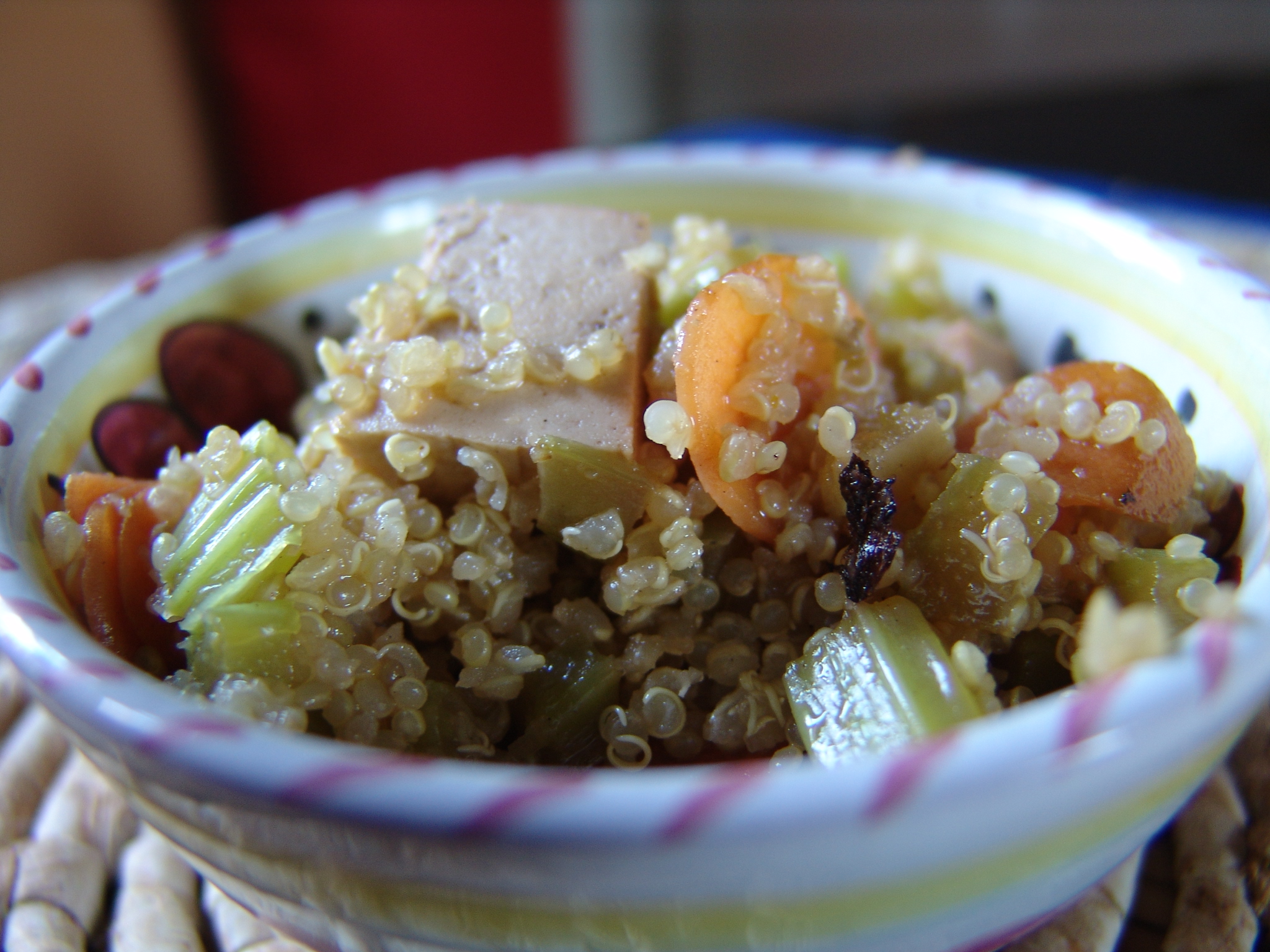 Quinoa Real con Tofu e verdure saltate - Salvo Nicastro Chef
