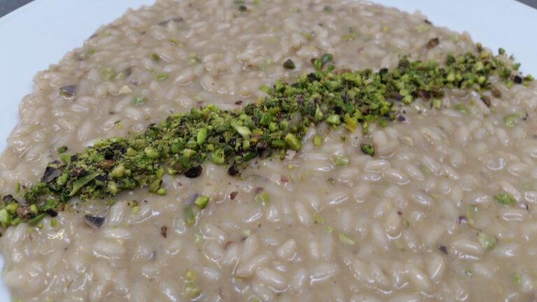 Risotto al pistacchio - Salvo Nicastro Chef