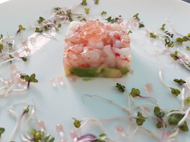 Tartare di Gambero Rosso Mazara - Salvo Nicastro Chef