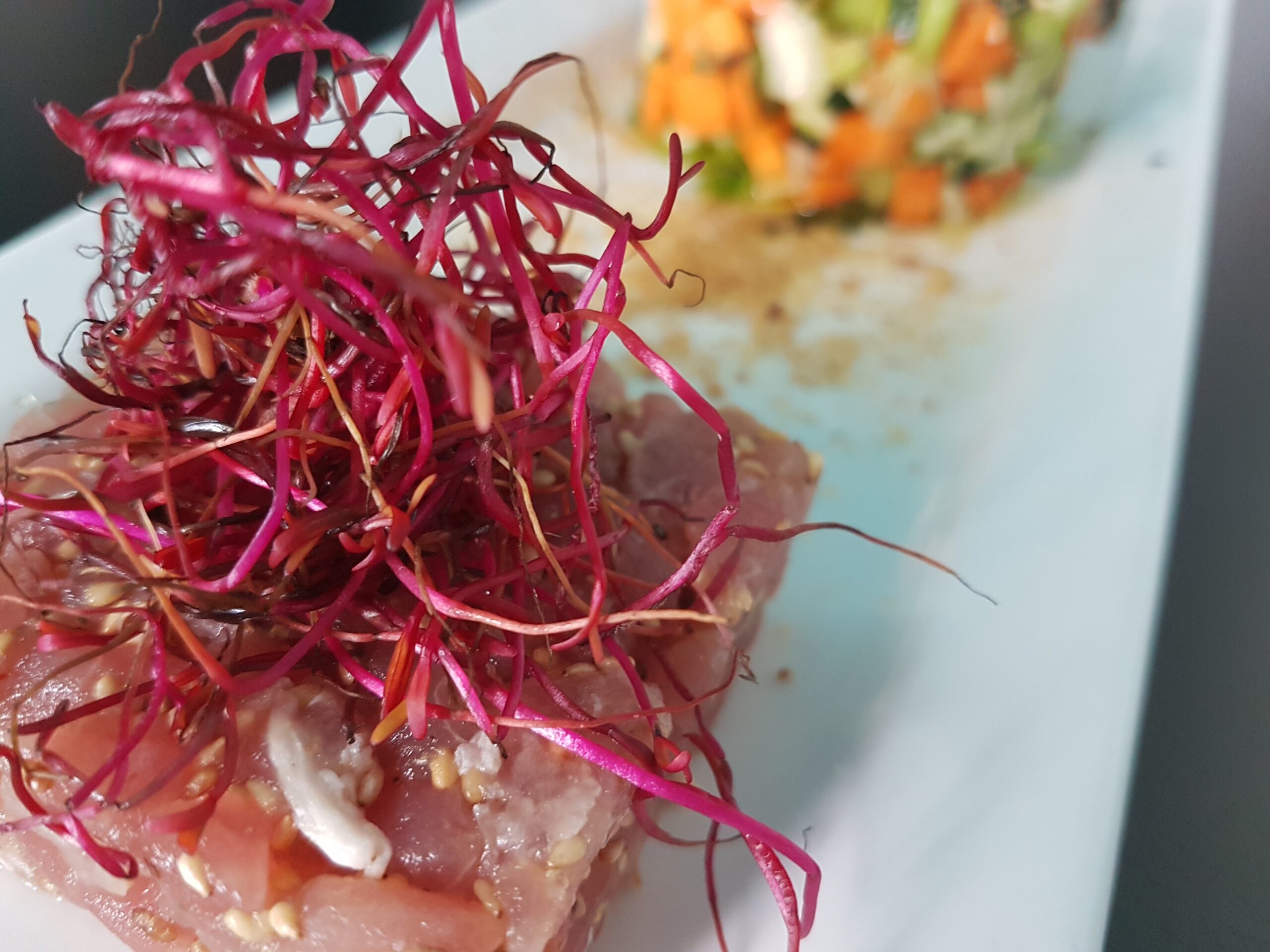 Tartare di Tonno all’olio di Sesamo tostato - Salvo Nicastro Chef