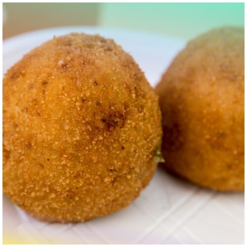 Arancini alla Norma con cacio cavallo ragusano DOP