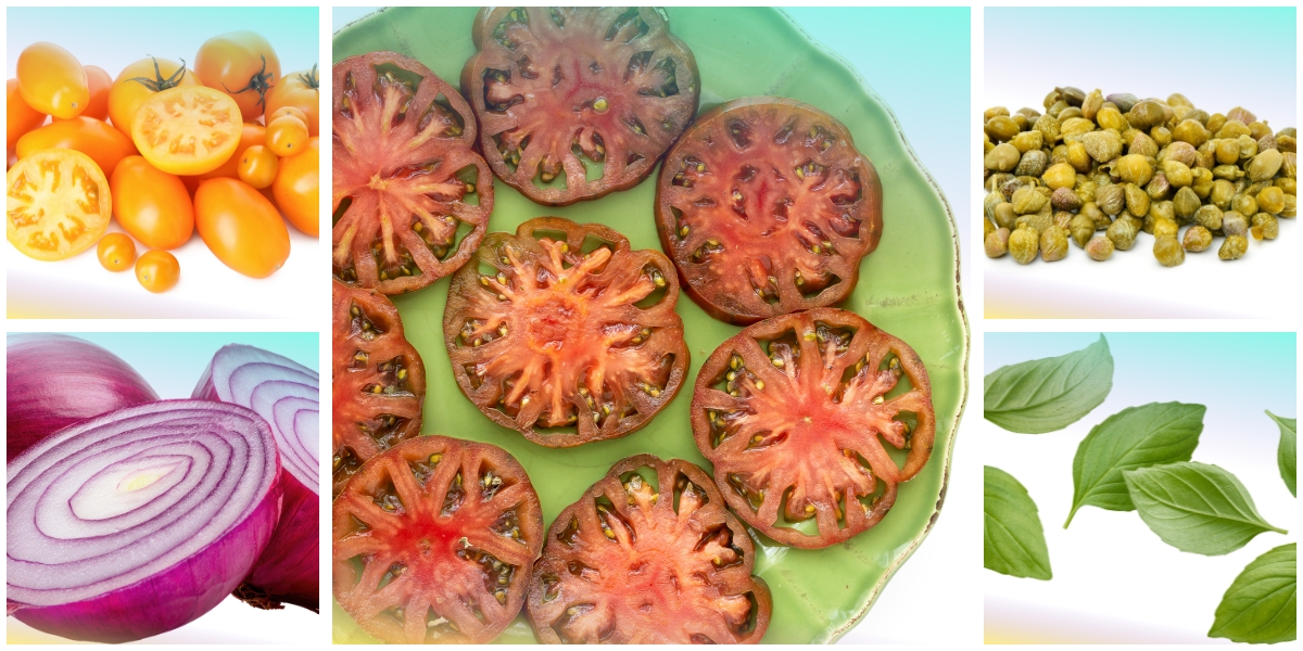 Carpaccio di pomodoro insalataro