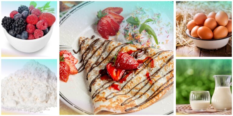 Crêpes ai frutti di bosco