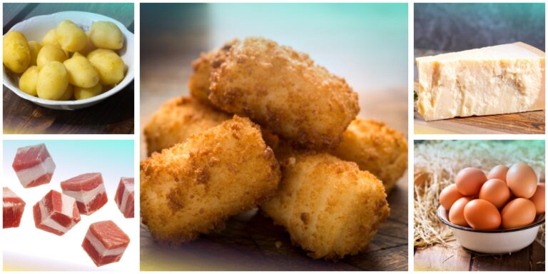 Crocchette di patate e speck