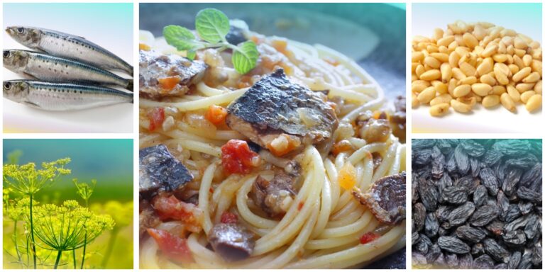 Farfalle e sarde
