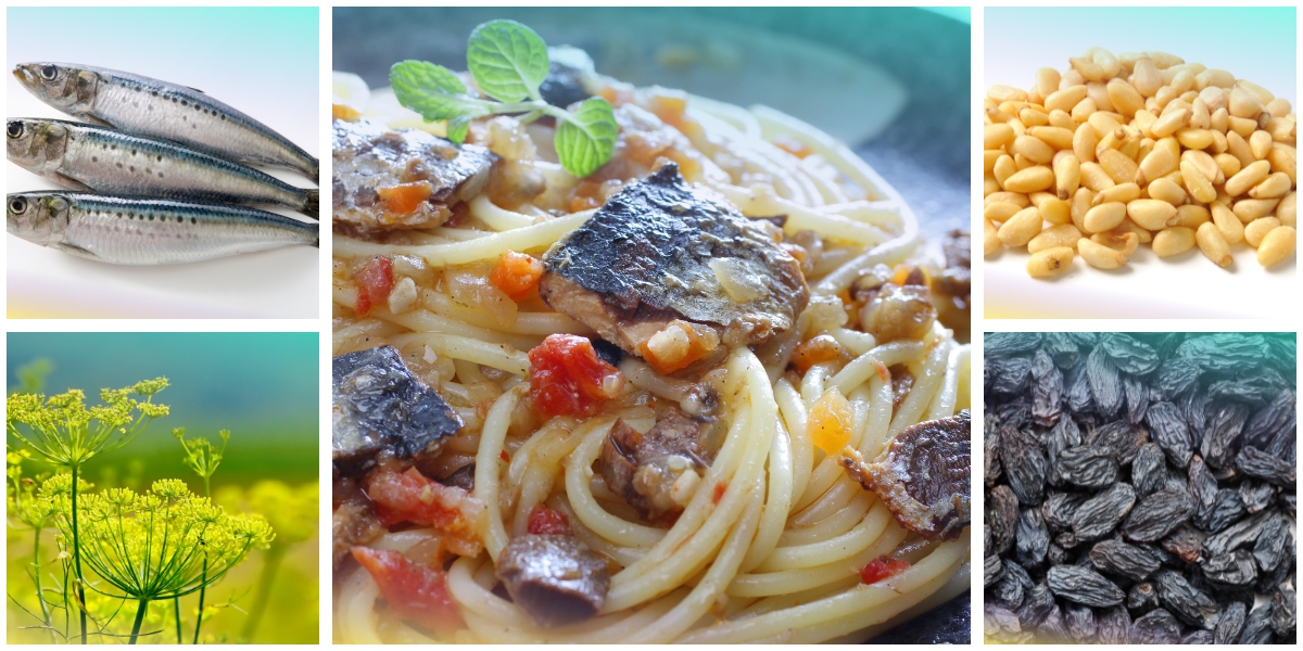 Farfalle e sarde
