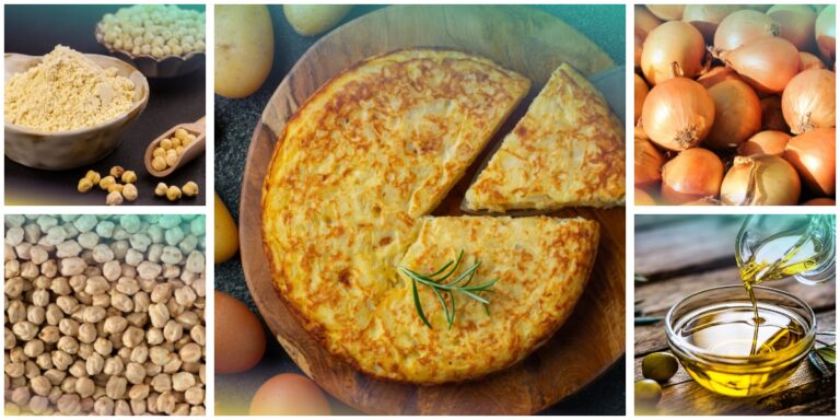 Frittata di cipolle senza uovo
