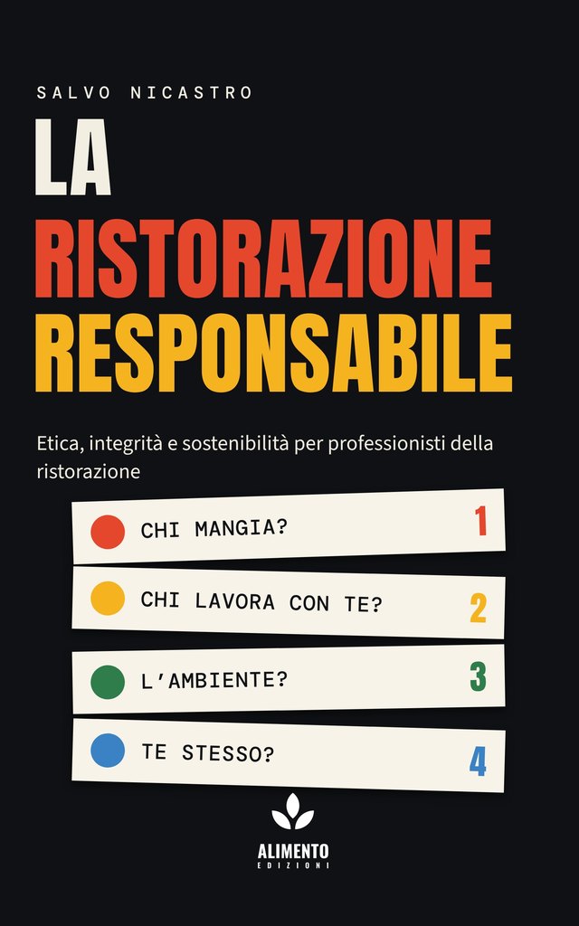 Copertina del libro La ristorazione responsabile