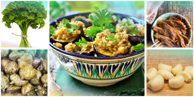 Melanzane in salsa verde