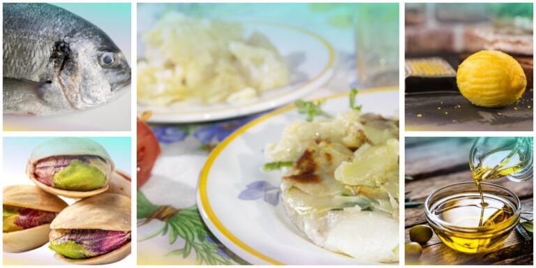 Filetto d'orata al pistacchio di Bronte