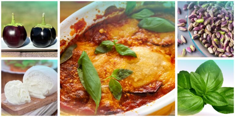 Parmigiana con pistacchio