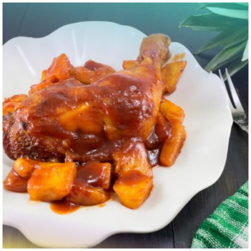 Pollo all'ananas