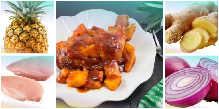 Pollo all'ananas