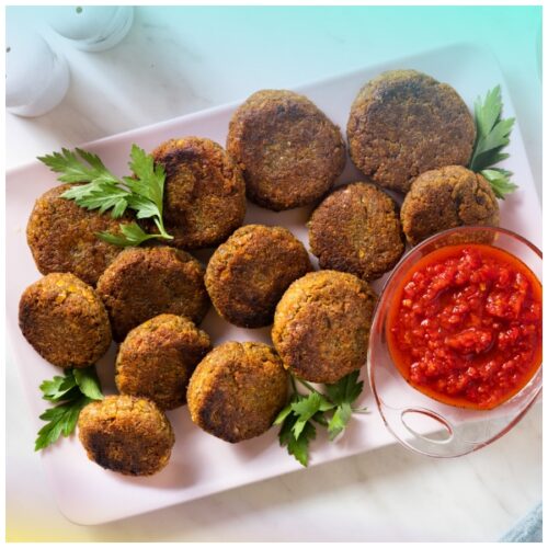 Polpette di lenticchie rosse al garam masala