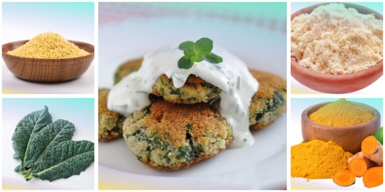 Polpette di miglio e cavolo nero
