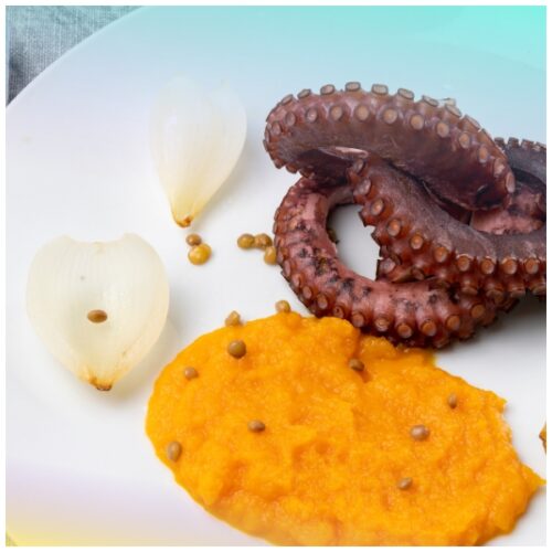 Polpo e lenticchie