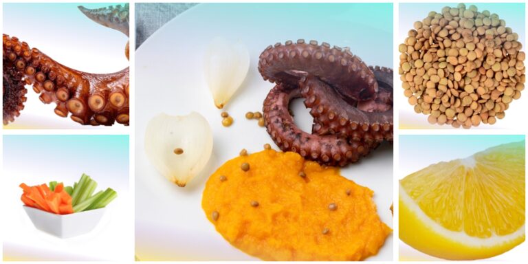 Polpo e lenticchie
