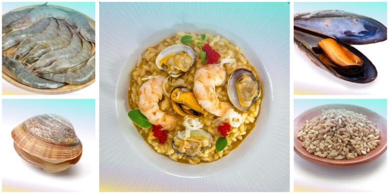 Ravioli di gamberetti ai frutti di mare