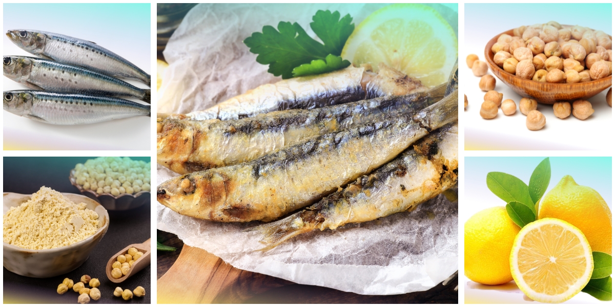 Sarde e panelle
