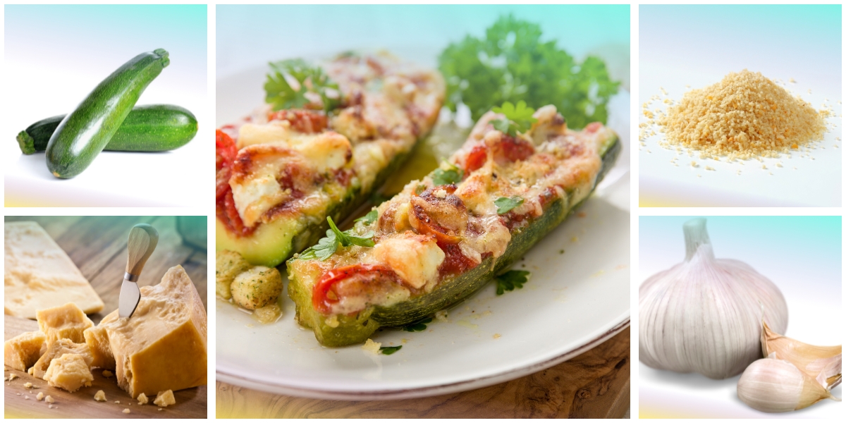 Zucchine in crosta di parmigiano
