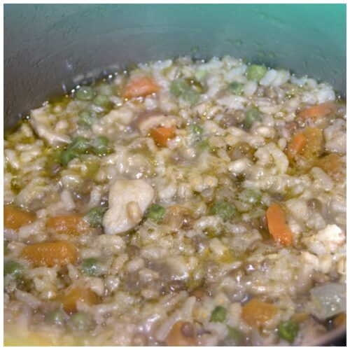 Zuppa asciutta ai cereali misti